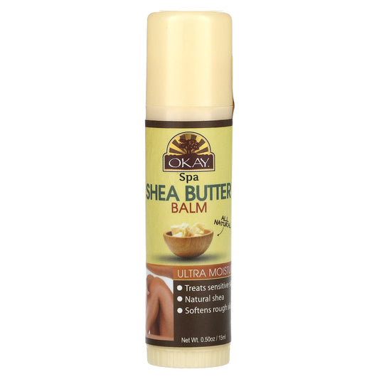 Okay Pure Naturals, Spa, Shea Butter Balm, 0.5 oz (15 ml) - Image 1