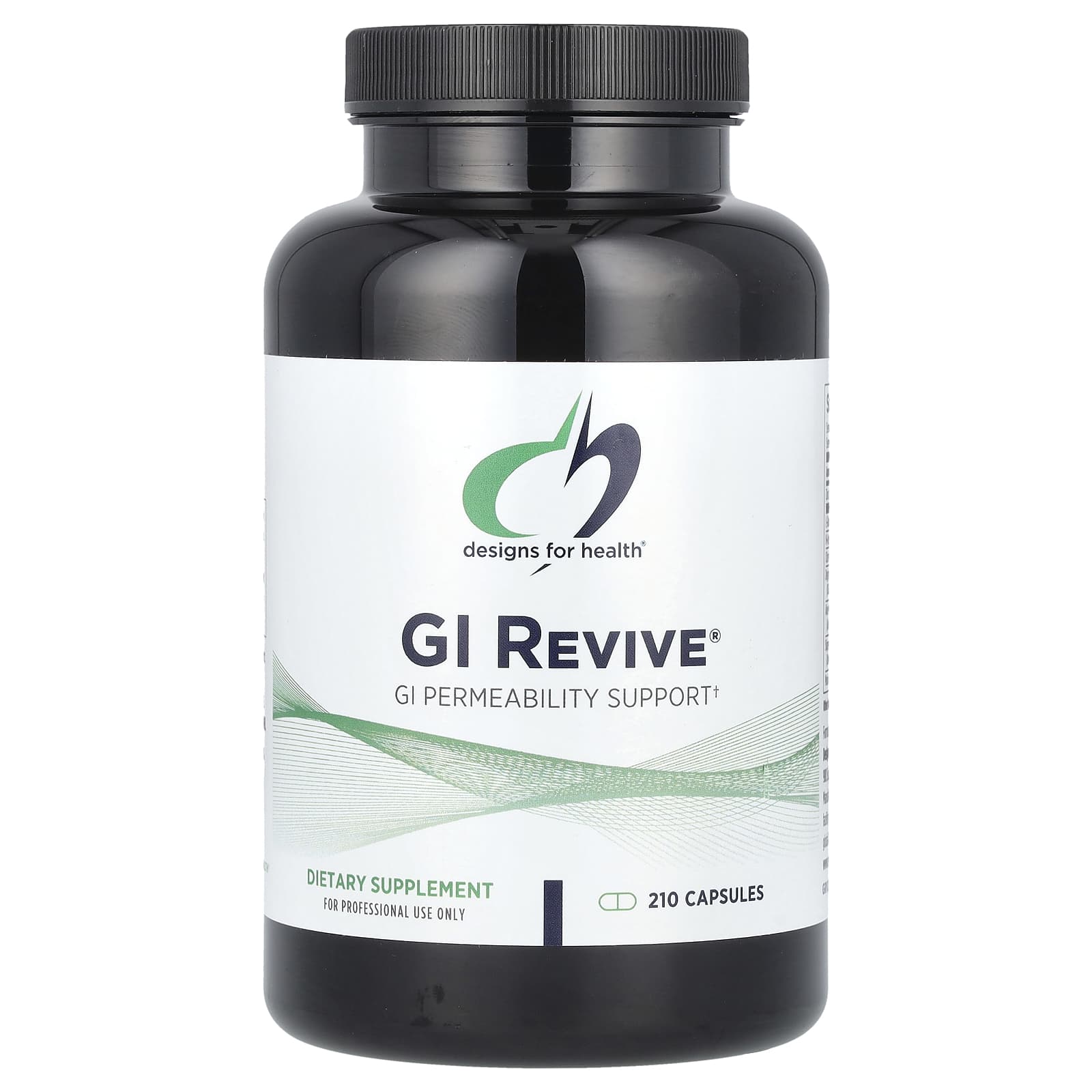 Designs For Health GI Revive Support for Gut Health & Wellness - 210 Capsules - Image 1