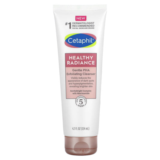 Cetaphil Healthy Radiance Gentle PHA Exfoliating Cleanser, 4.2oz - Image 1