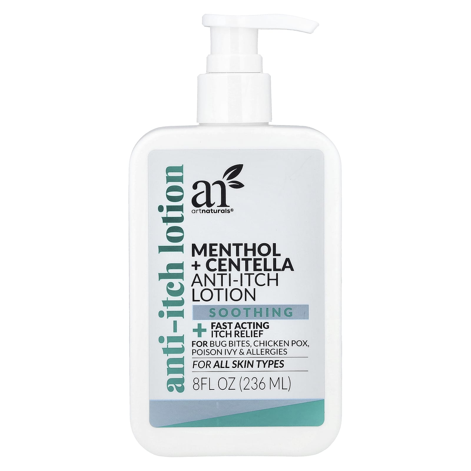 Relieve Itching with artnaturals Menthol + Centella Lotion - Image 1