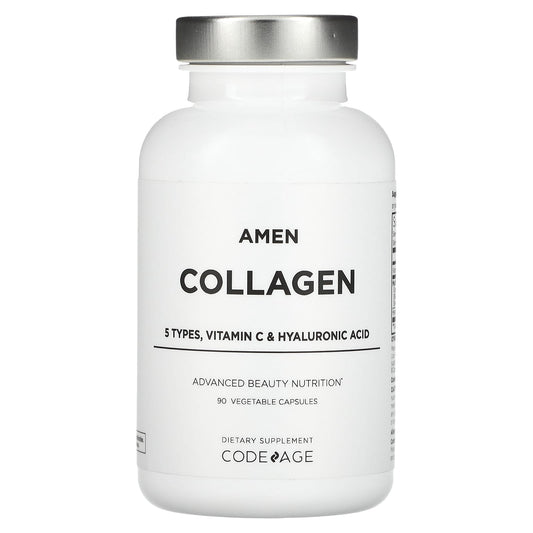 CodeAge Collagen Supplement, 5 Types, 90 Capsules, Non GMO - Image 1