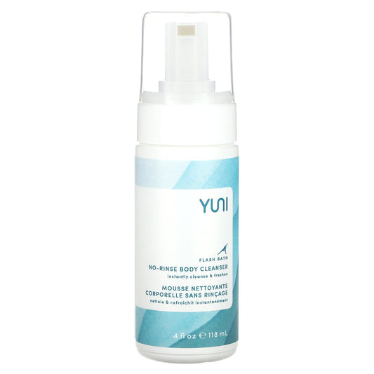 Yuni Beauty, Flash Bath, No-Rinse Body Cleanser, 4 fl oz (118 ml) - Image 1