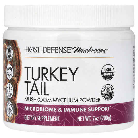 Boost Immunity with USDA Organic Turkey Tail Mushrooms by Host Defense - Image 1