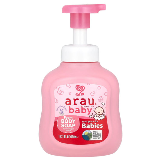 Gentle Lavender Baby Body Soap by arau.baby, 15.21 fl oz - Image 1