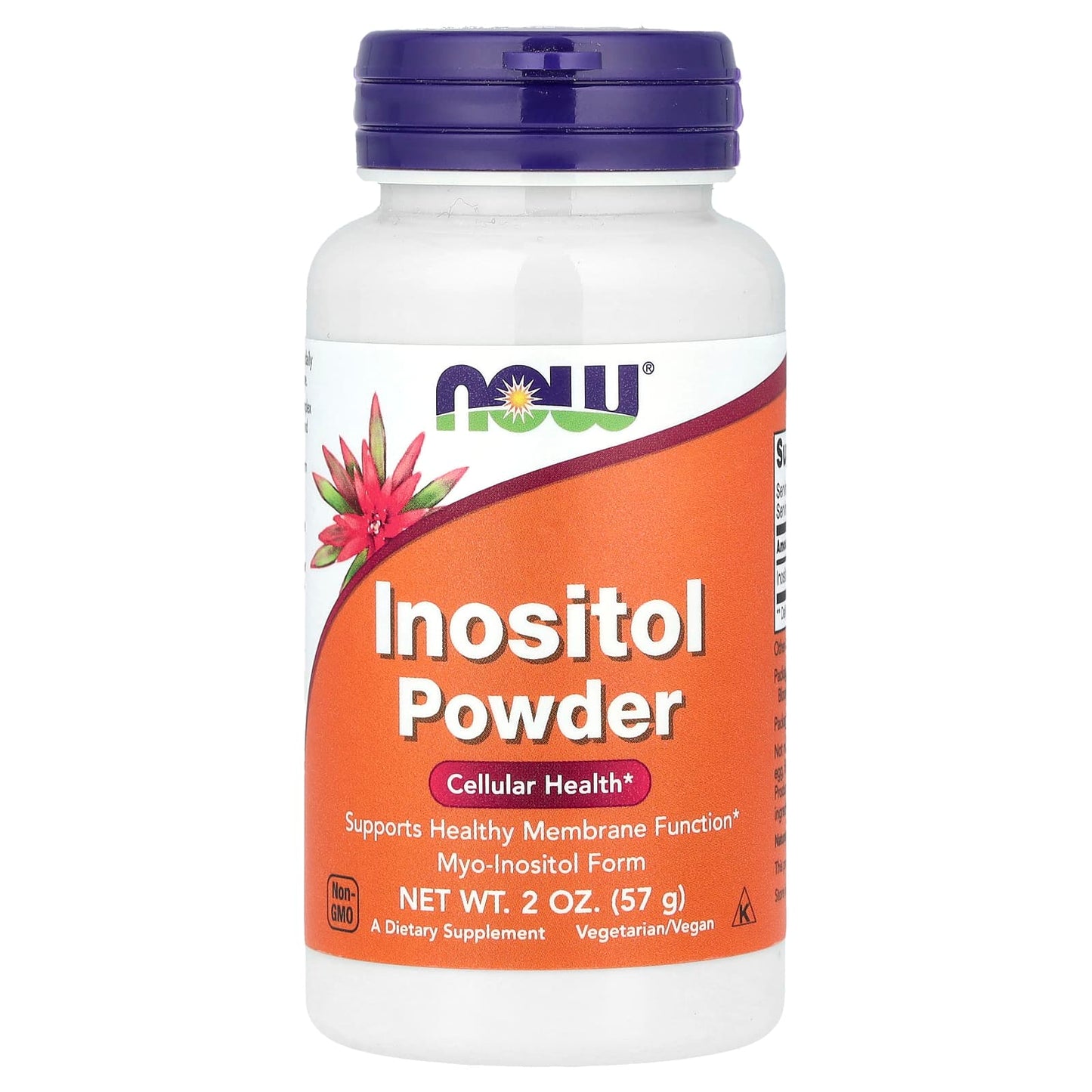 NOW Foods, Inositol Powder, 2 oz (57 g) - Image 1