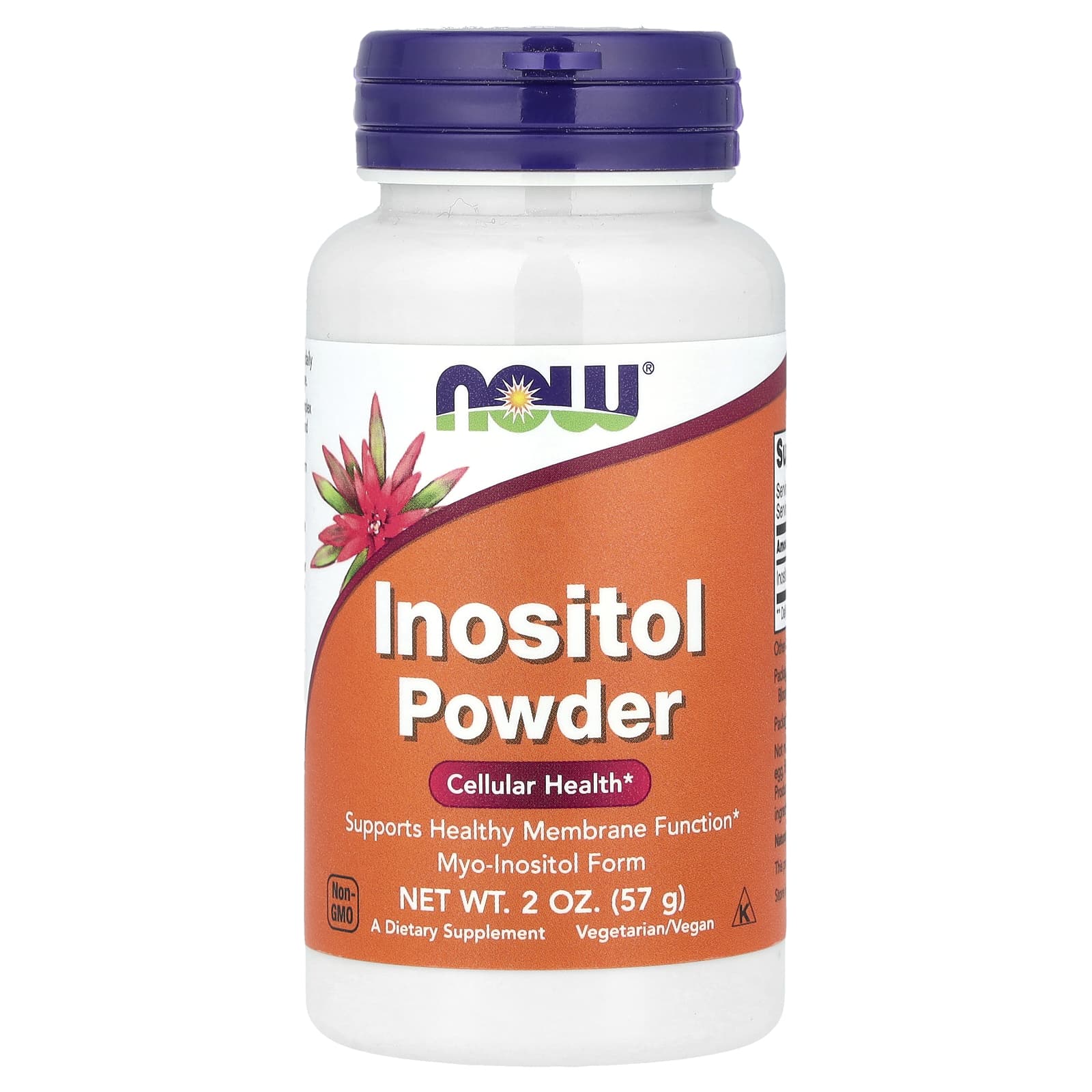 NOW Foods, Inositol Powder, 2 oz (57 g) - Image 1