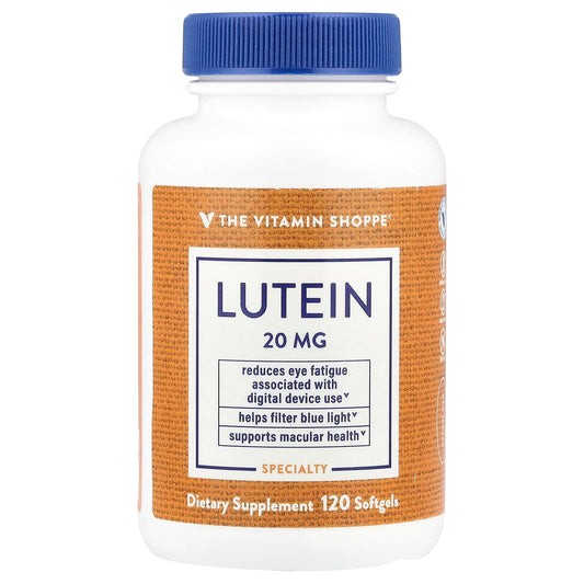 The Vitamin Shoppe, Lutein, 20 mg, 120 Softgels - Image 1