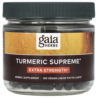 Turmeric Supreme Extra Strength Liquid Phyto-Caps by Gaia Herbs