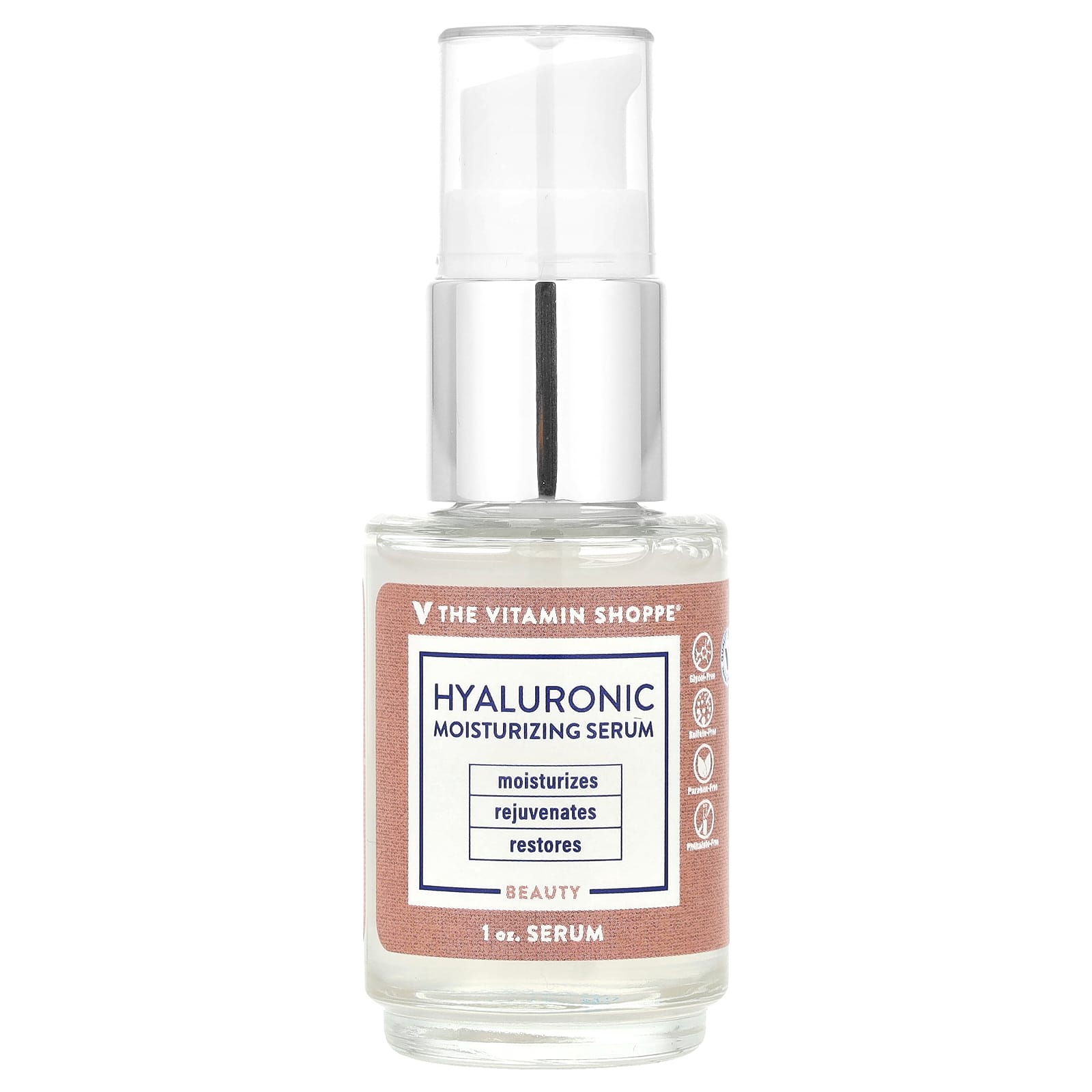 The Vitamin Shoppe, Hyaluronic Moisturizing Serum, 1 oz - Image 1