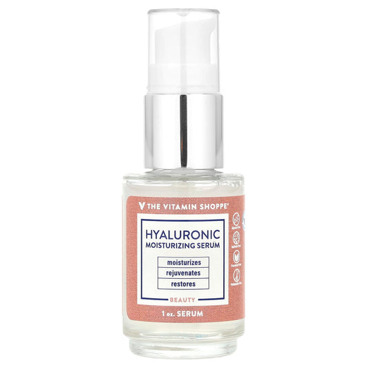 The Vitamin Shoppe, Hyaluronic Moisturizing Serum, 1 oz - Image 1