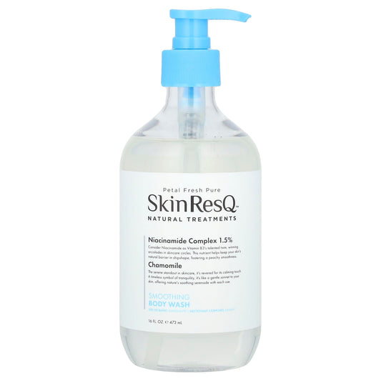 Petal Fresh, Skin ResQ Natural Treatments, Smoothing Body Wash, 16 fl oz (473 ml) - Image 1