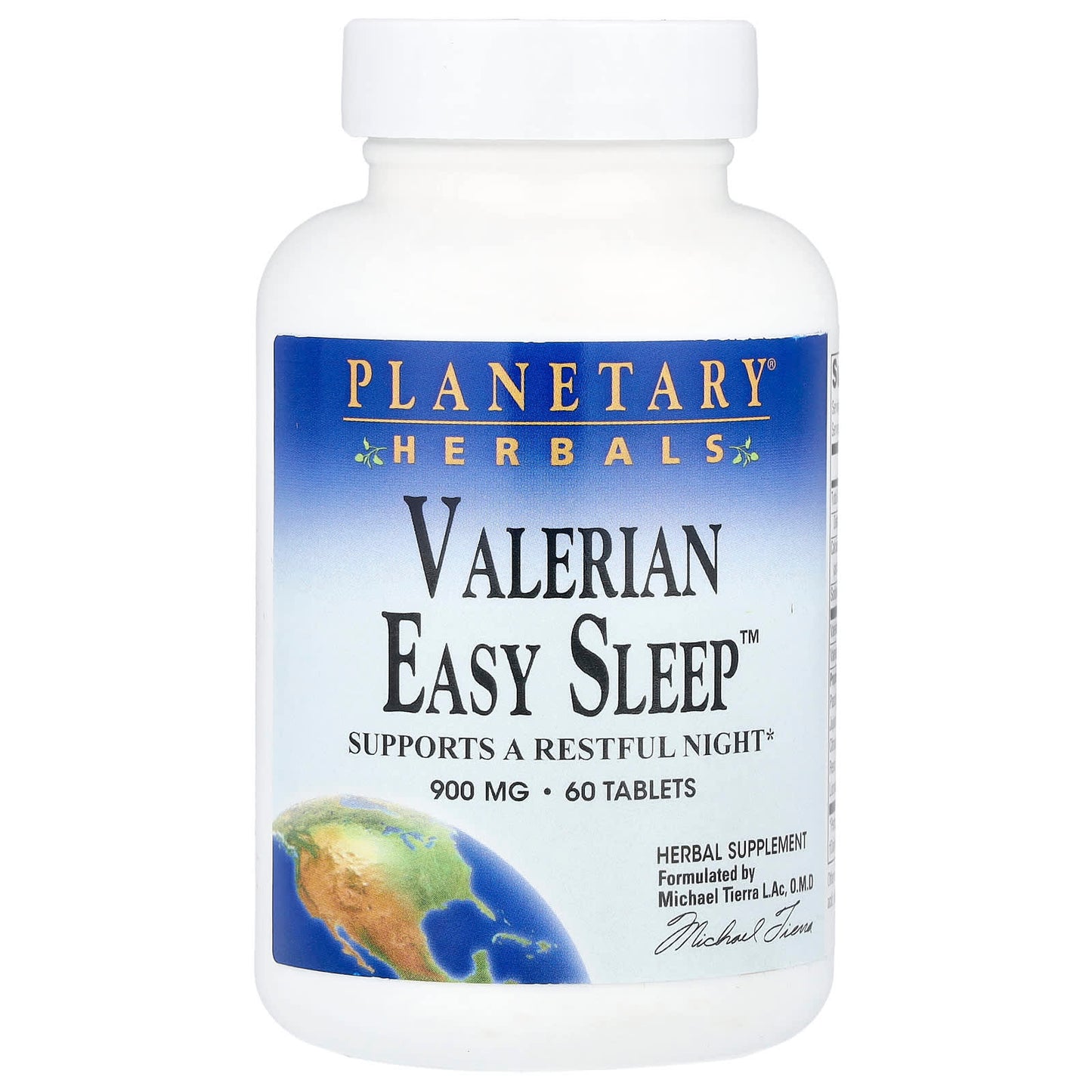 Planetary Herbals, Valerian Easy Sleep™, 60 Tablets - Image 1