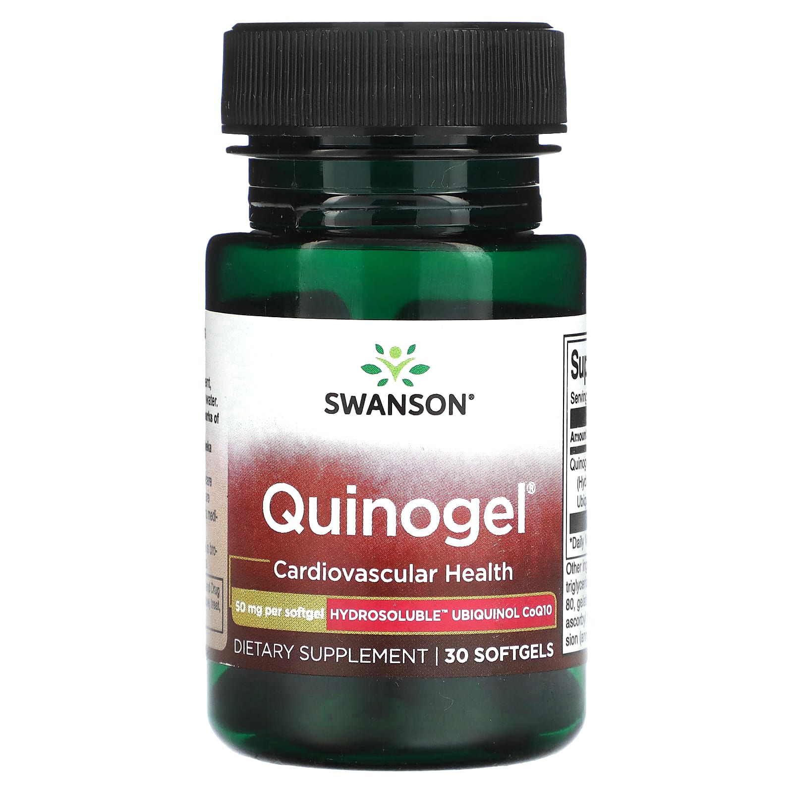 Swanson, Quinogel, 50 mg, 30 Softgel - Image 1