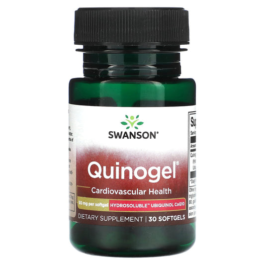 Swanson, Quinogel, 50 mg, 30 Softgel - Image 1