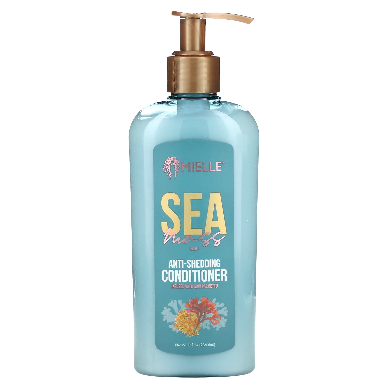 Mielle, Anti-Shedding Conditioner, Sea Moss Blend, 8 fl oz (236.6 ml) - Image 1