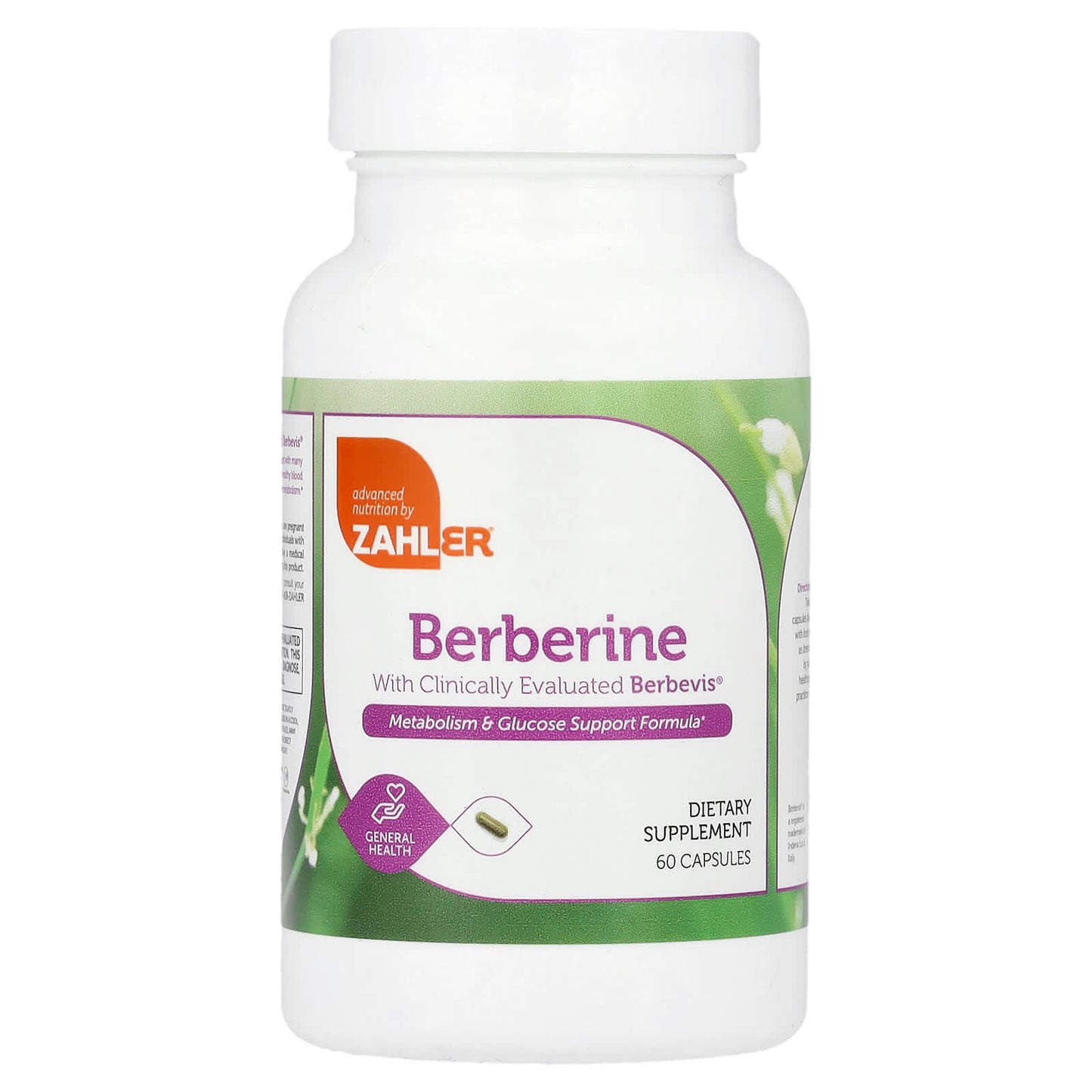 Zahler, Berberine, 60 Capsules - Image 1