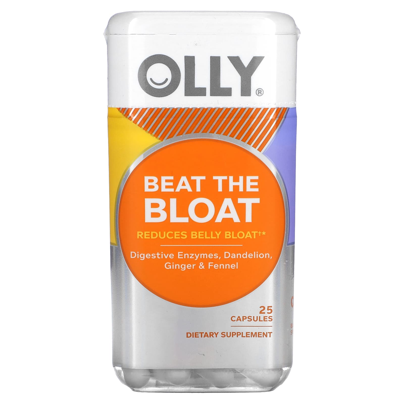 OLLY, Beat the Bloat, 25 Capsules - Image 1