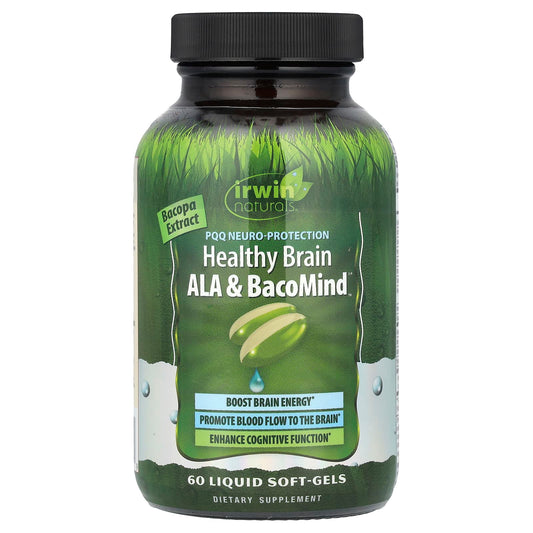 Irwin Naturals PQQ Brain Health Supplement with ALA & BacoMind - Image 1