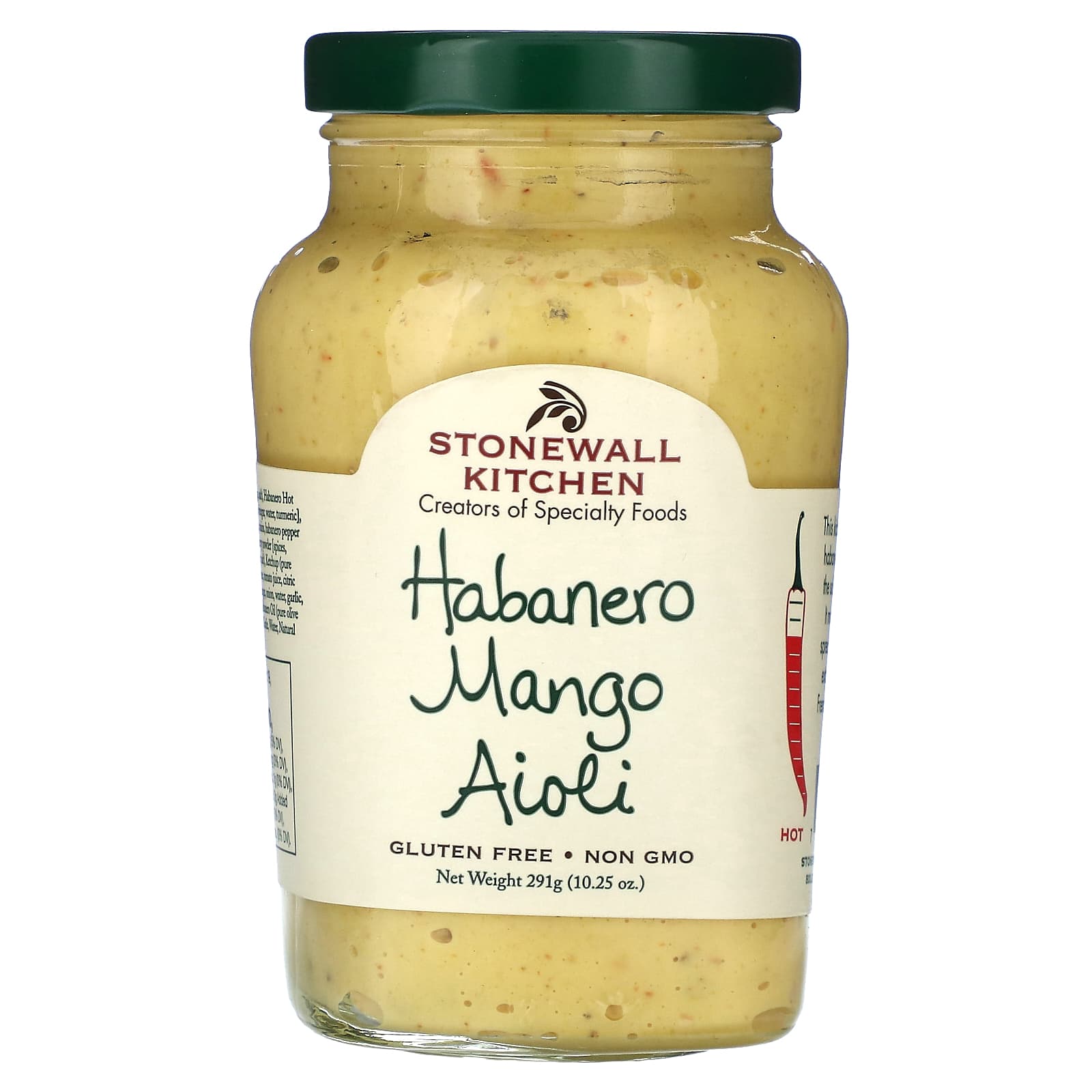 Stonewall Kitchen, Habanero Mango Aioli, Hot, 10.25 oz (291 g) - Image 1