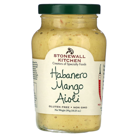 Stonewall Kitchen, Habanero Mango Aioli, Hot, 10.25 oz (291 g) - Image 1