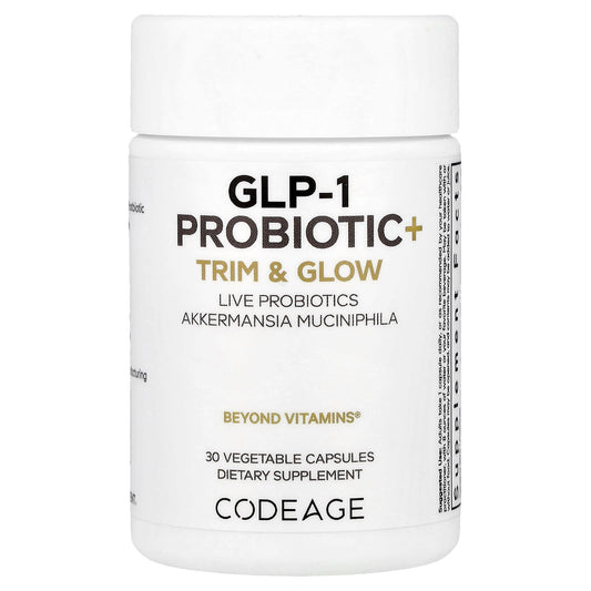 Support Healthy Weight and Glowing Skin with Codeage GLP-1 Probiotic+ - Image 1
