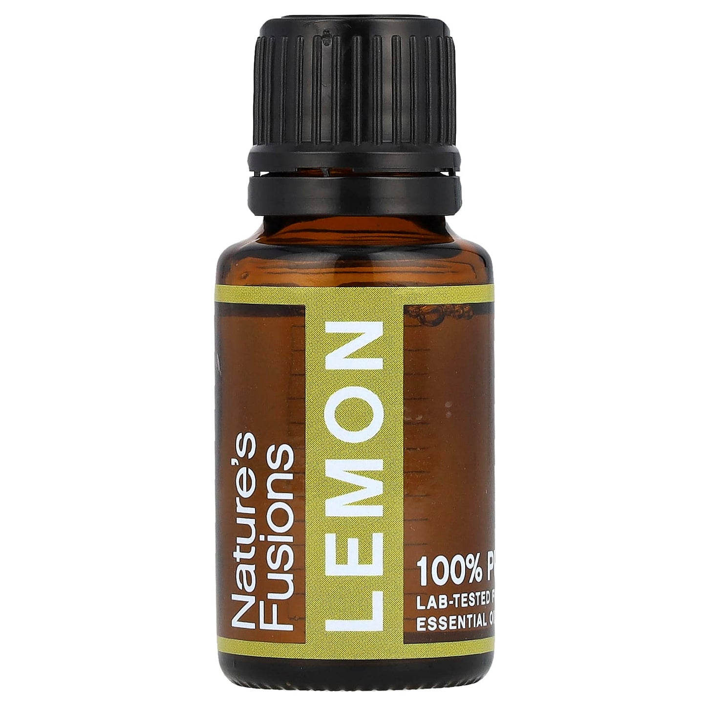 Nature's Fusions, 100% Pure Essential Oil, Lemon , 15 ml - Image 1