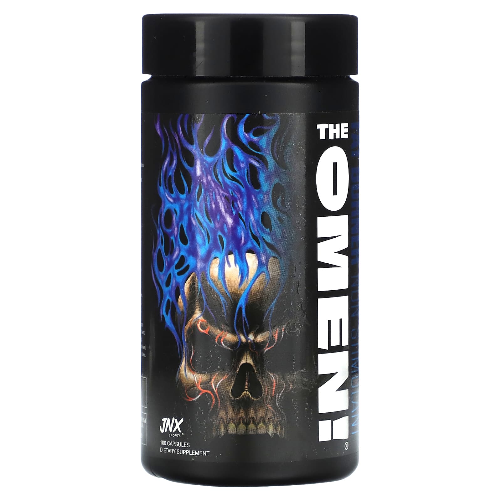 JNX Sports, The Omen Non-Stim Fat Burner, 100 Capsules, Caffeine-Free - Image 1