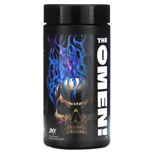 JNX Sports, The Omen Non-Stim Fat Burner, 100 Capsules, Caffeine-Free - Image 1