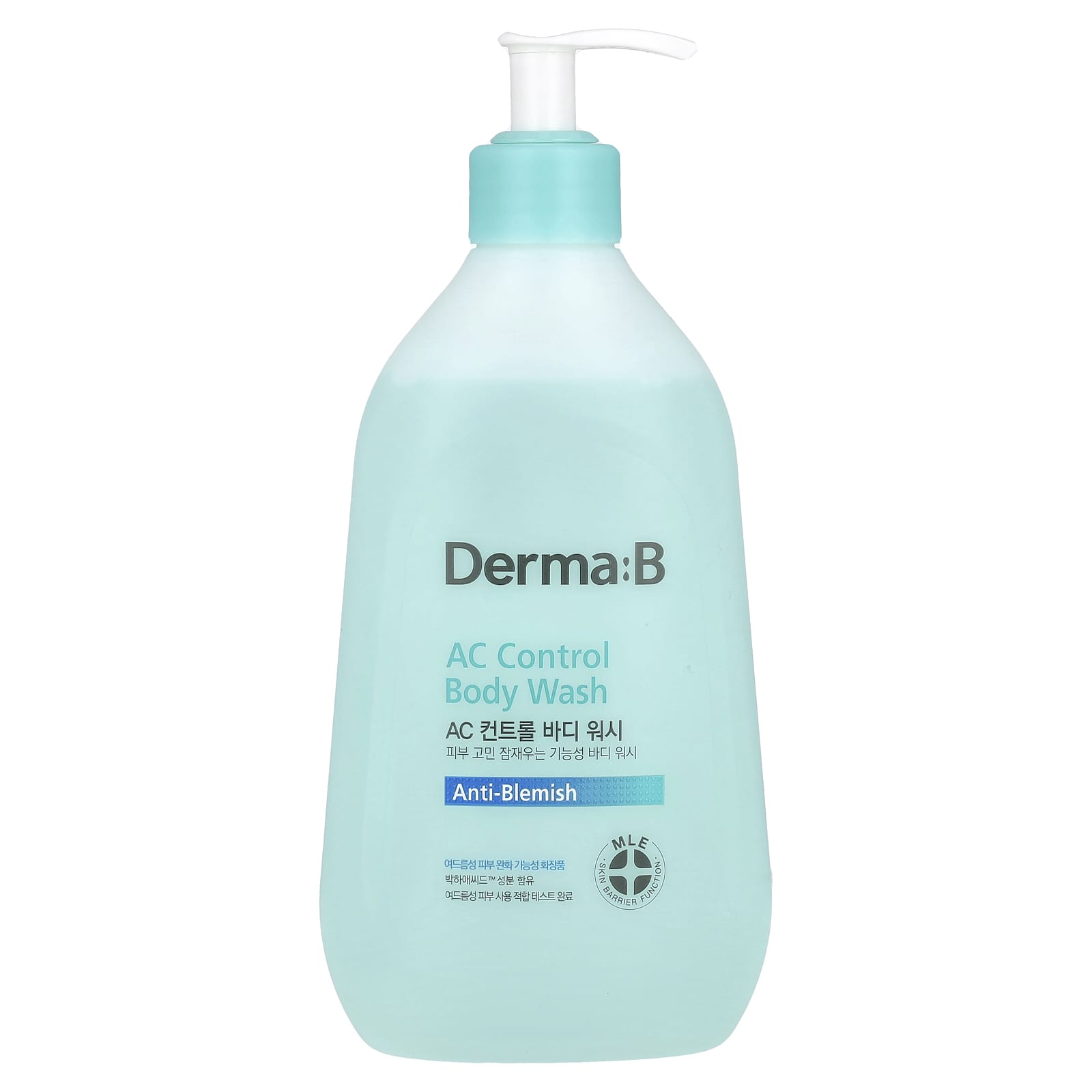 Derma:B AC Control Body Wash for Acne-Prone Skin 14.2 fl oz - Image 1