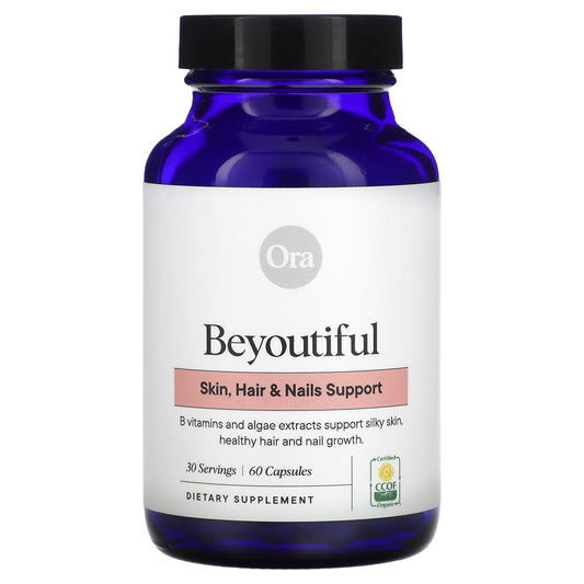 Ora, Beyoutiful, Skin, Hair & Nails Support, 60 Capsules - Image 1