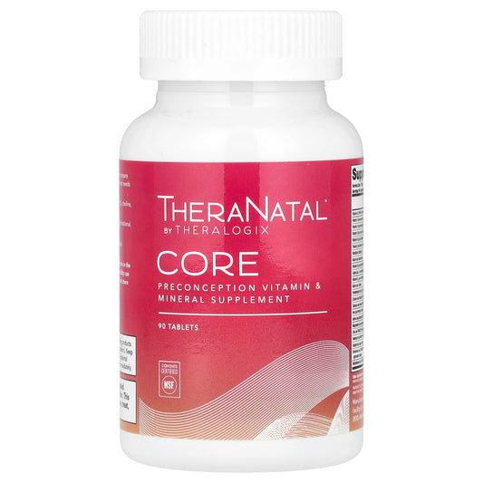 Theralogix, TheraNatal, Core, 90 Tablets - Image 1