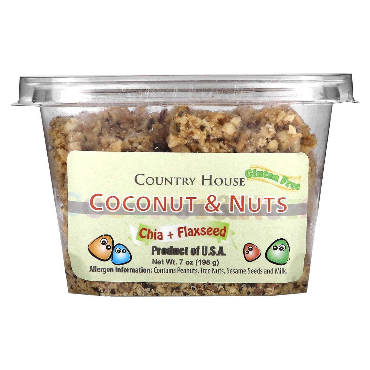 Country House Coconut & Nut Blend, Gluten-Free, 7 oz (198g) - Image 1