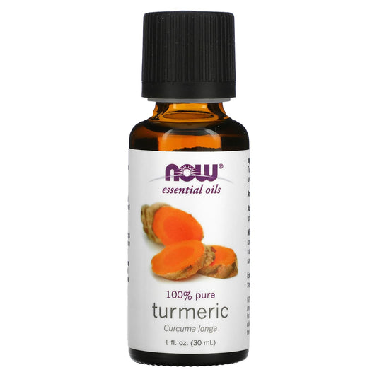 NOW Foods, Essential Oils, Turmeric, 1 fl oz (30 ml) - Image 1