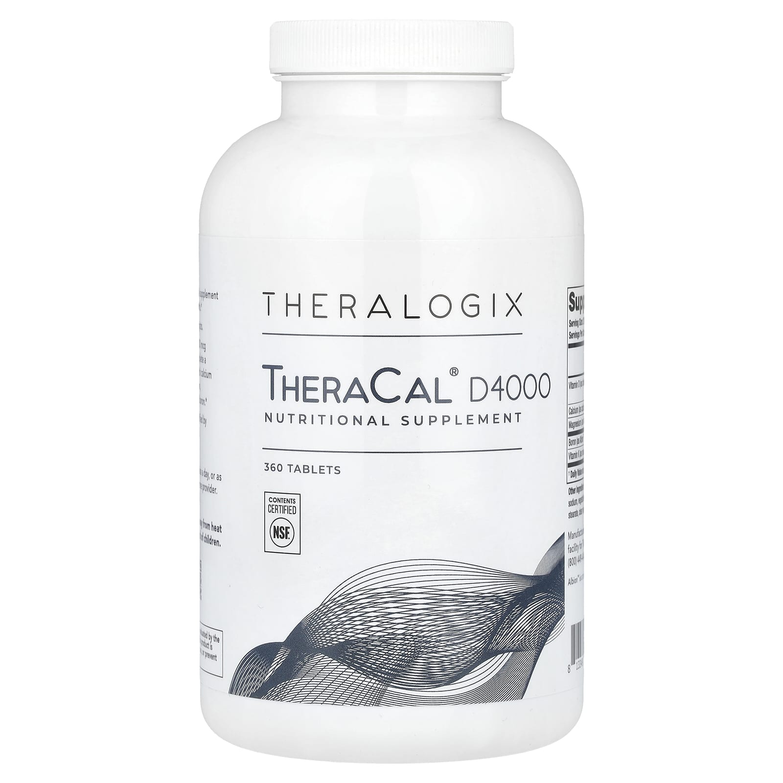 Theralogix, TheraCal D4000, 360 Tablets - Image 1