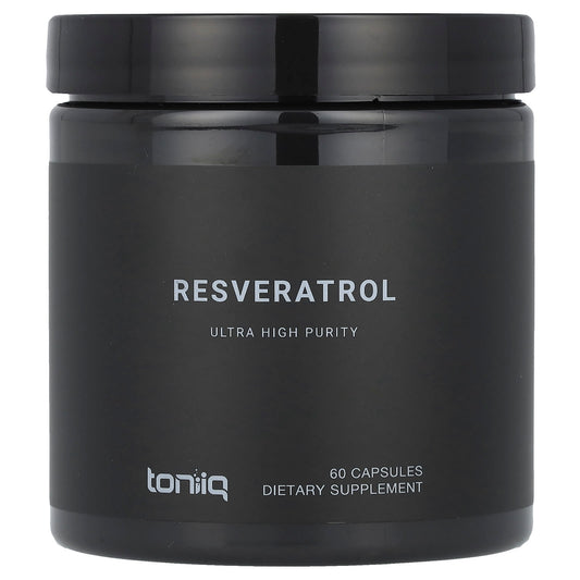 Toniiq, Resveratrol, 60 Capsules (300 mg per Capsule) - Image 1