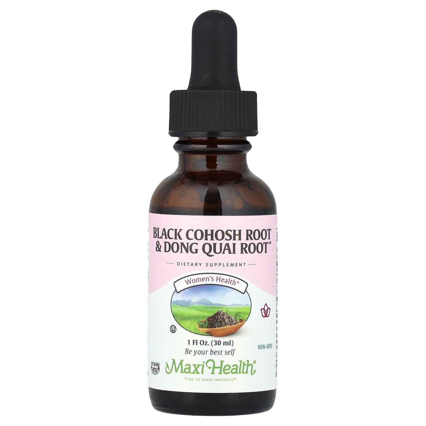 Maxi Health, Women's Health, Black Cohosh Root & Dong Quai Root , 1 fl oz (30 ml) - Image 1