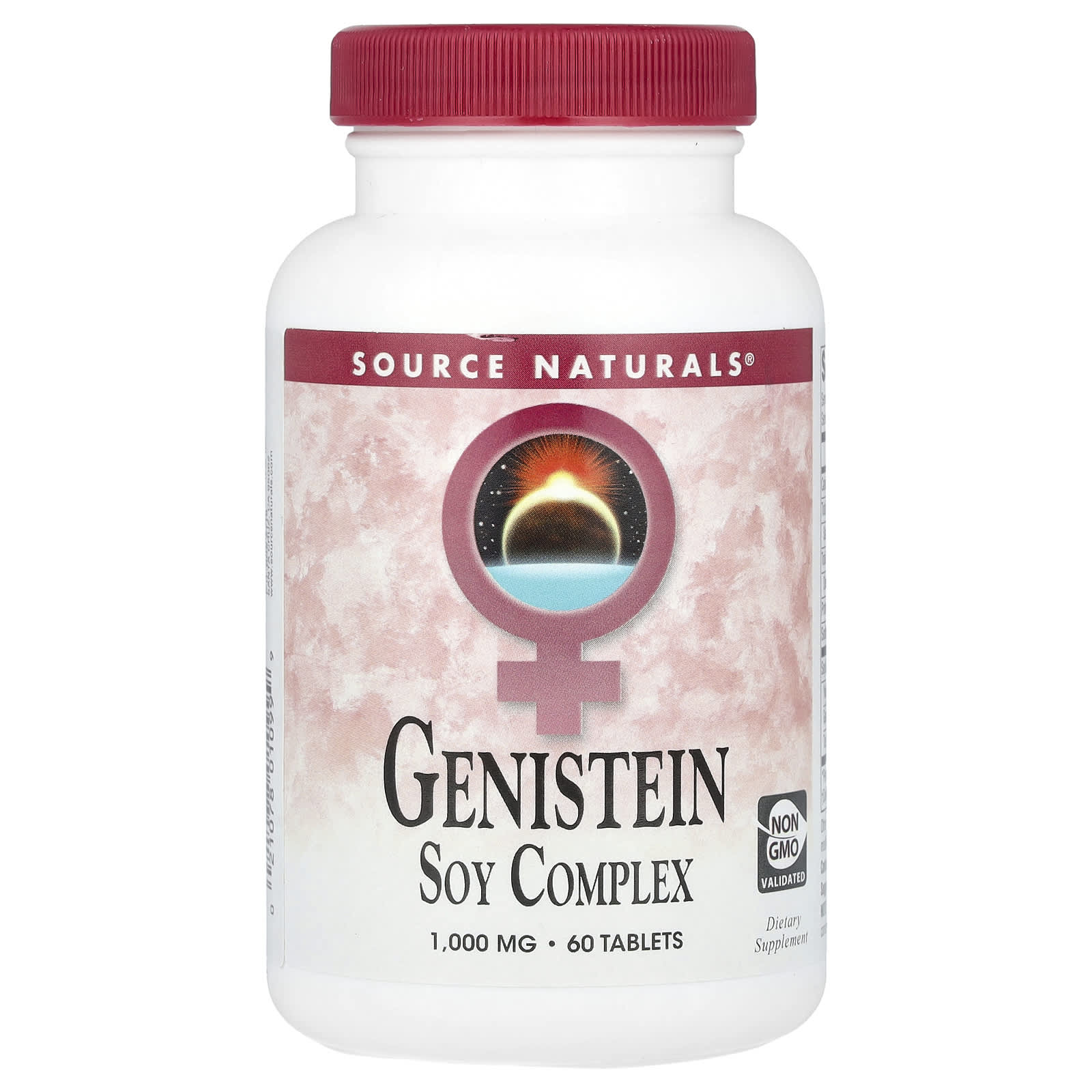 Source Naturals, Genistein Soy Complex, 60 Tablets - Image 1