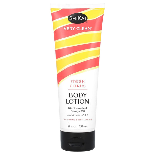 Shikai, Very Clean, Body Lotion, Fresh Citrus, 8 fl oz (238 ml) - Image 1