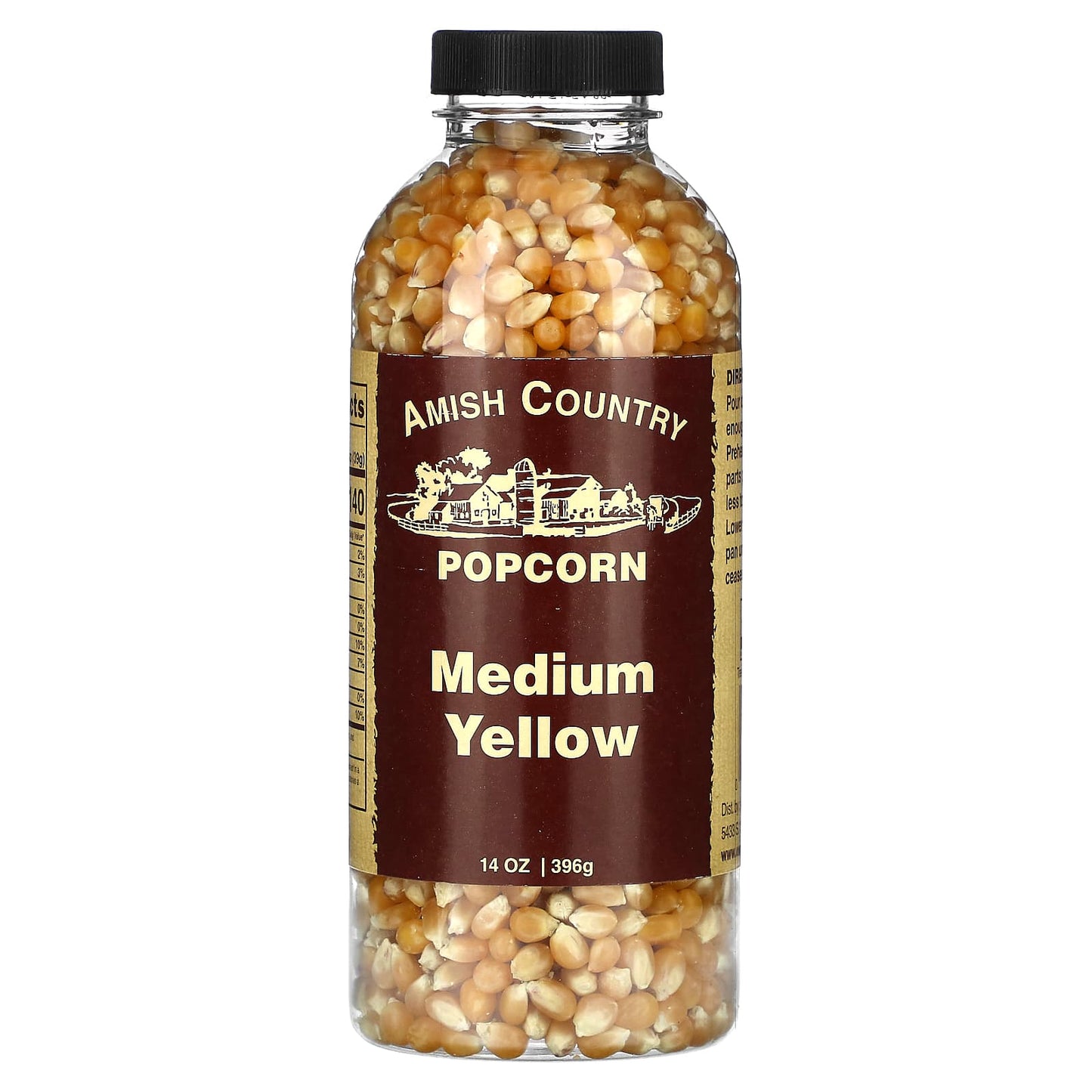 Delicious Amish Country Popcorn - Medium Yellow, 14 oz (396g) - Image 1