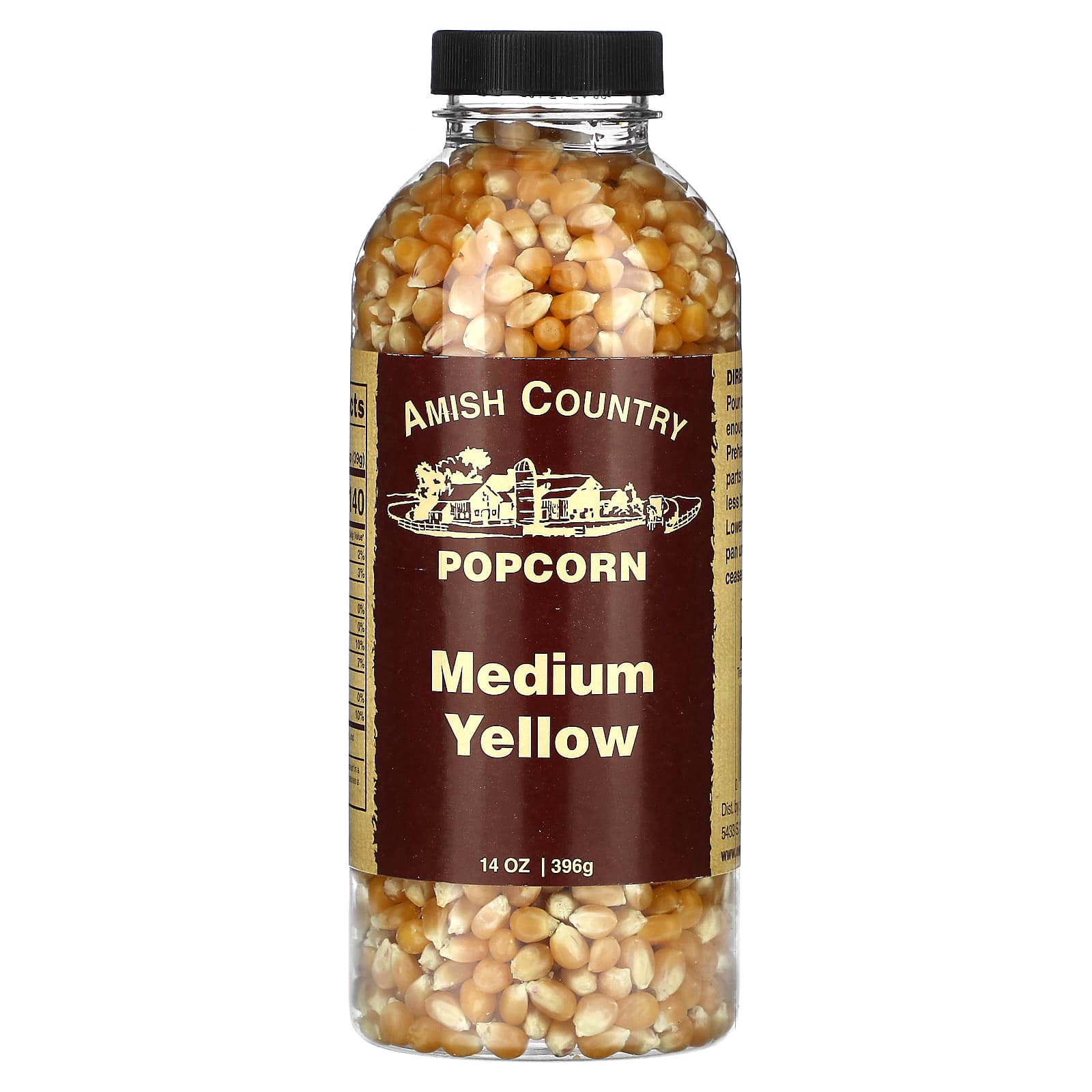 Delicious Amish Country Popcorn - Medium Yellow, 14 oz (396g) - Image 1