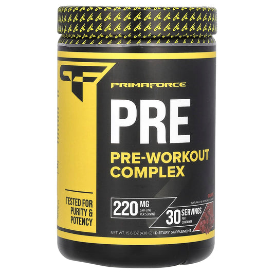 Primaforce, Pre-Workout Complex, Grape, 15.6 oz (438 g) - Image 1