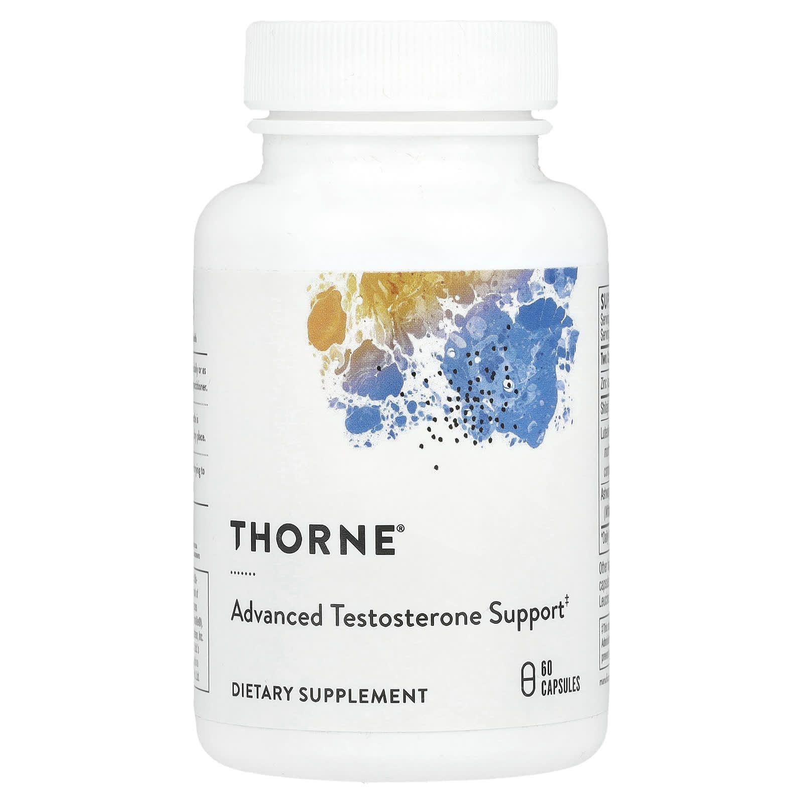 Thorne, Advanced Testosterone Support, 60 Capsules - Image 1