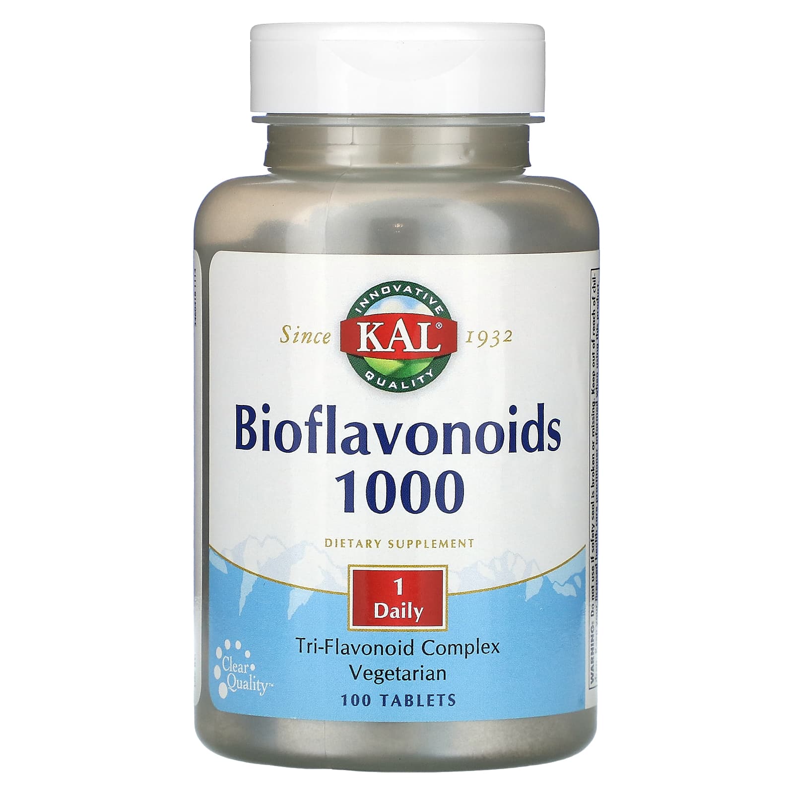 KAL Bioflavonoids 1000 - 100 Tablets for Heart Health - Image 1