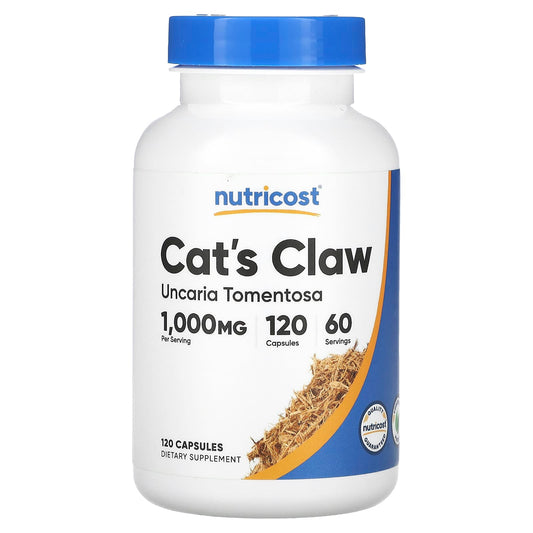 Nutricost, Cat's Claw, 120 Capsules (500 mg per Capsule) - Image 1