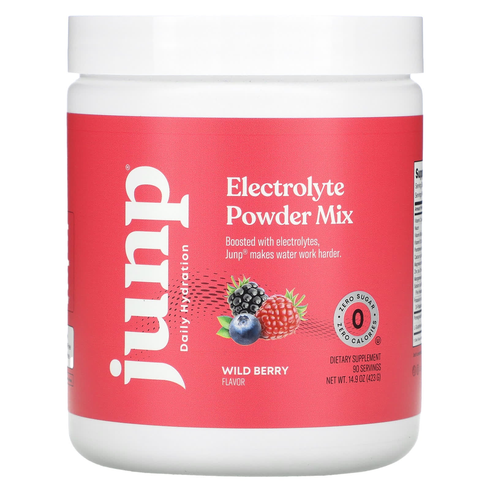 Wild Berry Hydration Powder - All-Day Electrolyte Mix by JUNP - Image 1