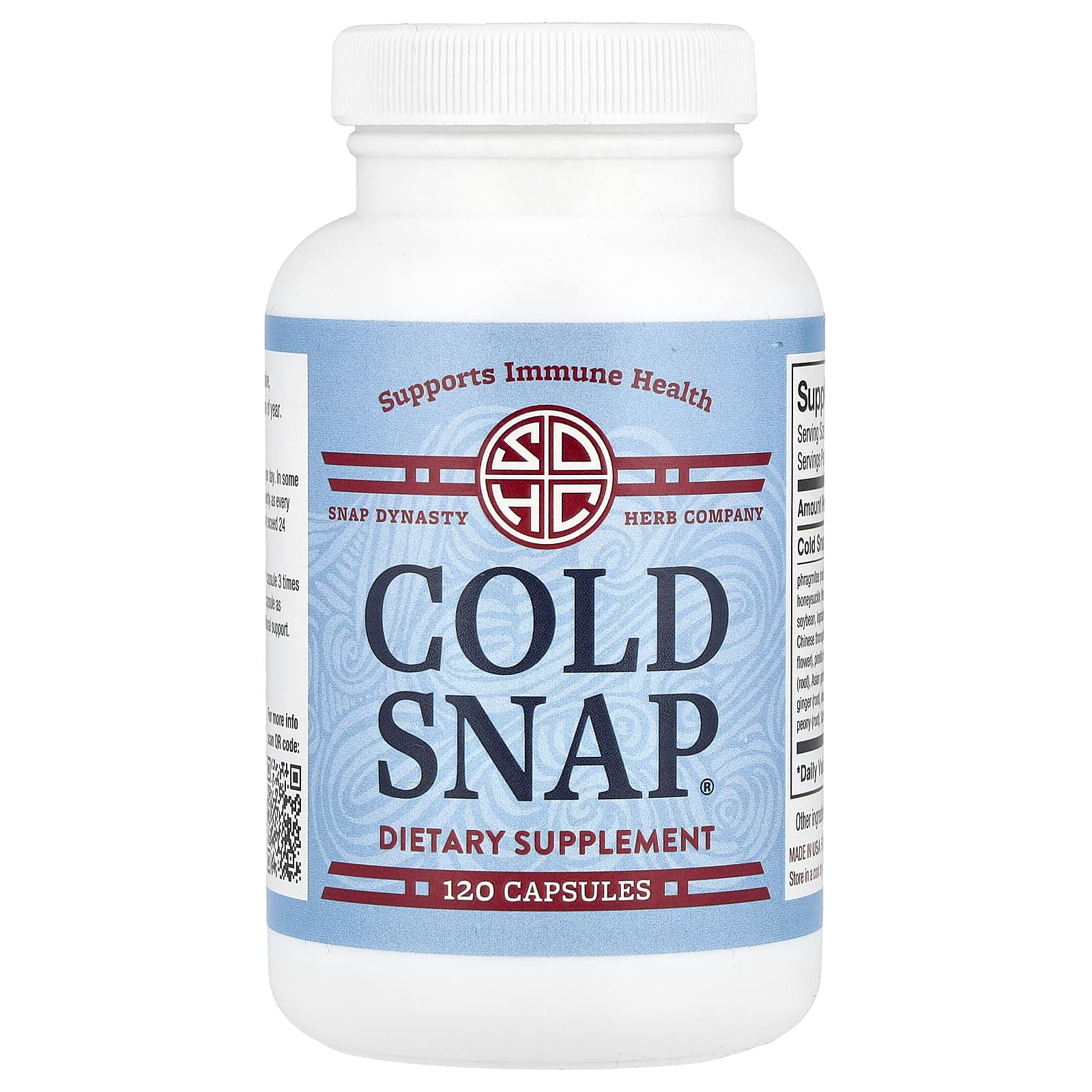 Snap Dynasty, Cold Snap®, 120 Capsules - Image 1