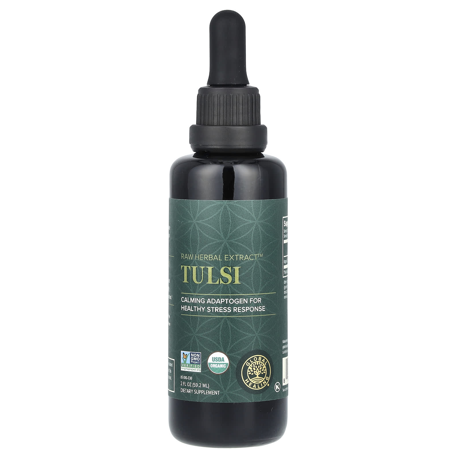 Tulsi Adaptogen for Stress Relief & Wellness - 59.2ml - Image 1