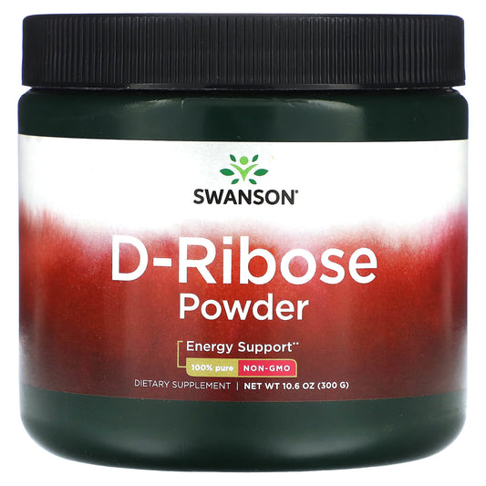 Swanson, D-Ribose Powder, 10.6 oz (300 g) - Image 1