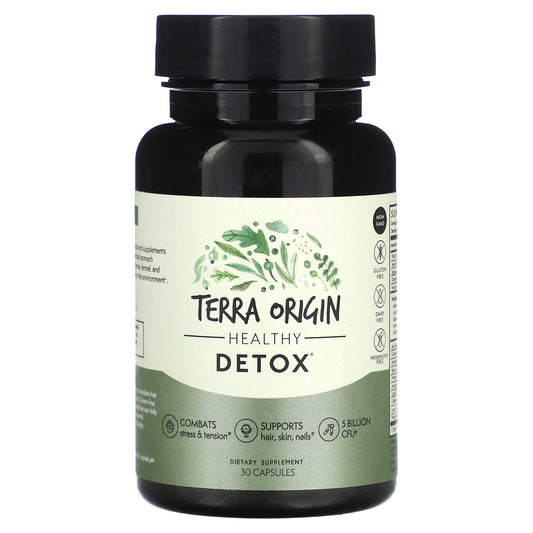 Terra Origin, Healthy Detox, 30 Capsules - Image 1