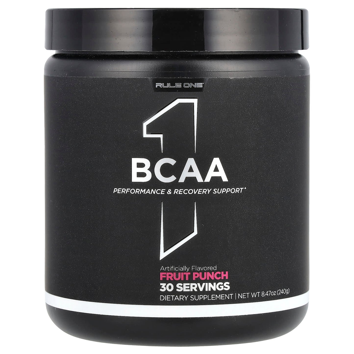 Rule One Proteins, BCAA, Fruit Punch, 8.47 oz (240 g) - Image 1